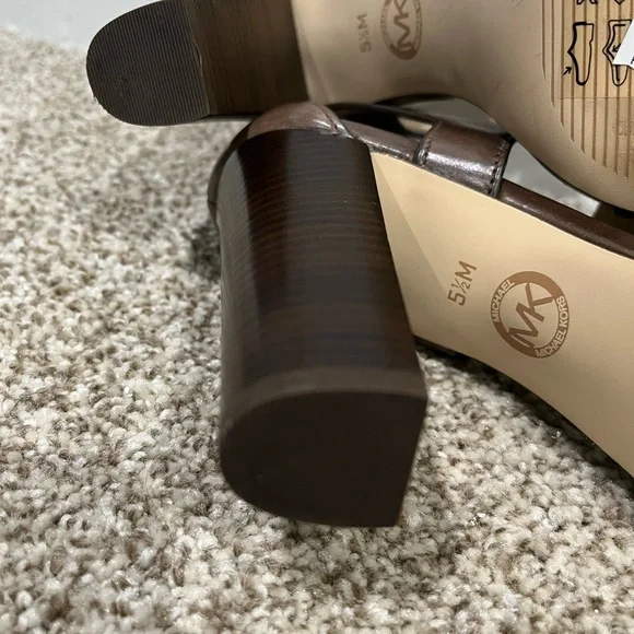 Michael Kors Berkley T-Strap Platform Dress Sandals - Picture 7 of 8